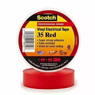 3M Scotch 35 Red 19mm * 20m
