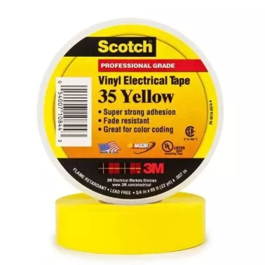 3M Scotch 35 Yellow 19mm * 20m