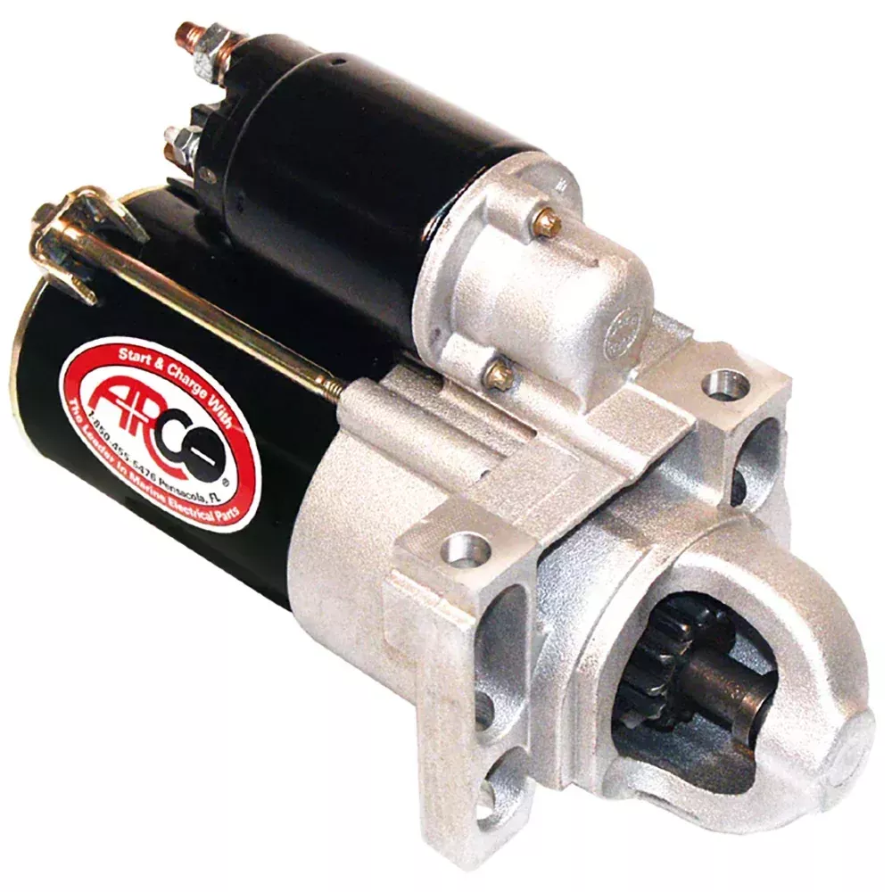 ARCO Marine Top Mount Inboard Starter w/Gear Reduction - Counter Clockwise Rotation [30459]