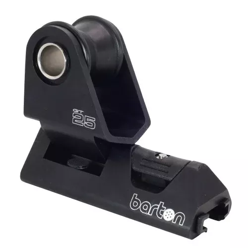 Barton 25mm T-Track Genoa Car - Black