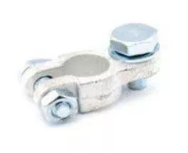 Battery Terminal Clamp - M8 Bolt, Plus, Type 3