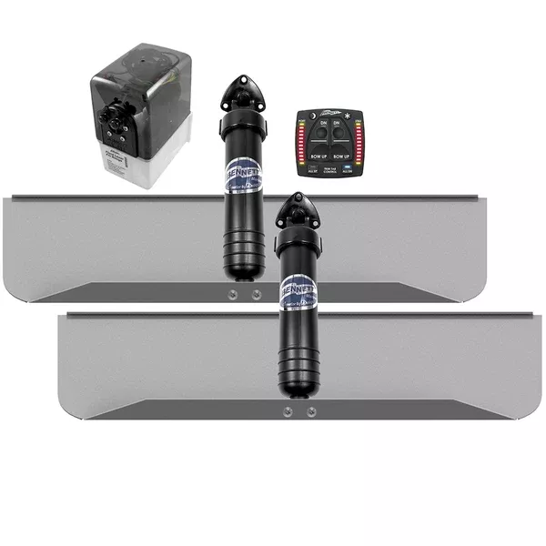 Bennett Marine 30x9 Hydraulic Trim Tab System w/One Box Indication [309OBI]