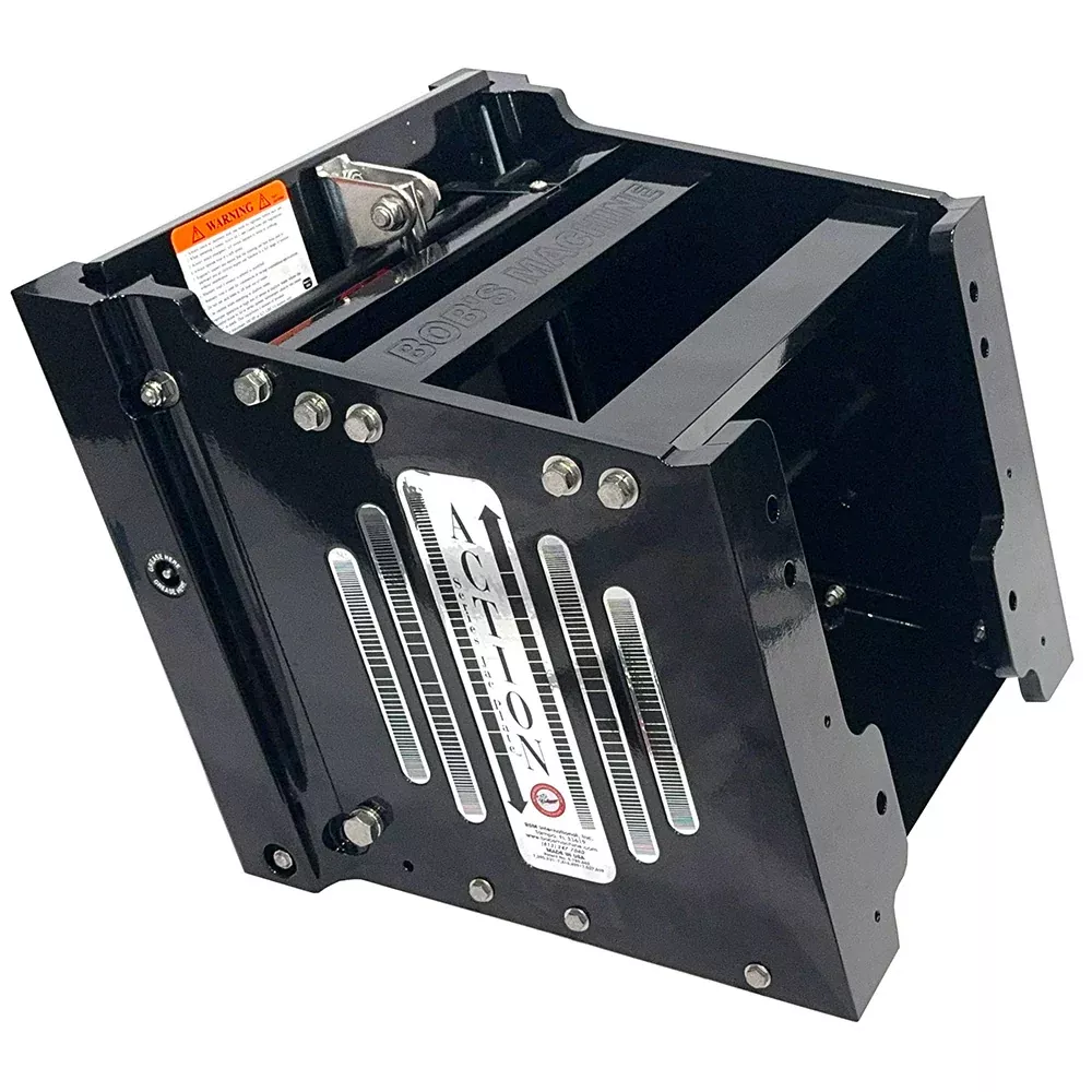 Bob's Machine 16" Setback Action Series Hydraulic Jack Plate - Gloss Black