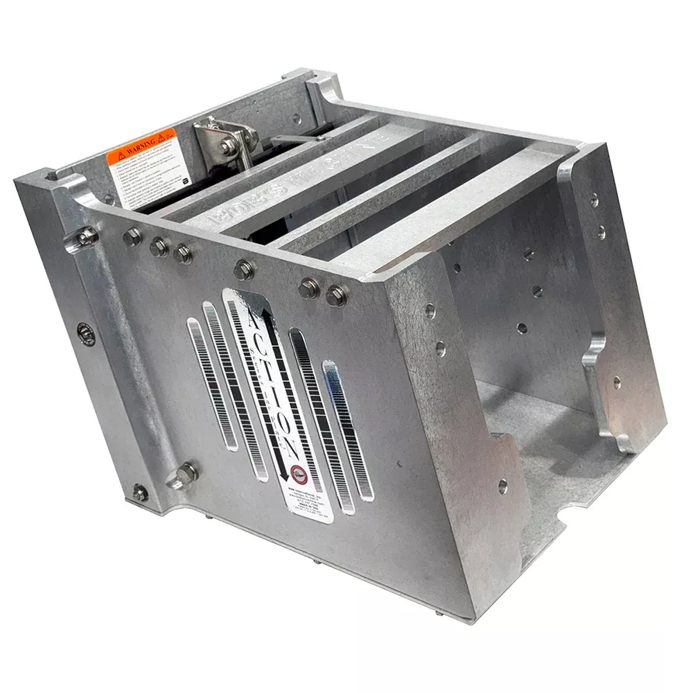Bob's Machine 16" Setback Action Series Hydraulic Jack Plate - Silver