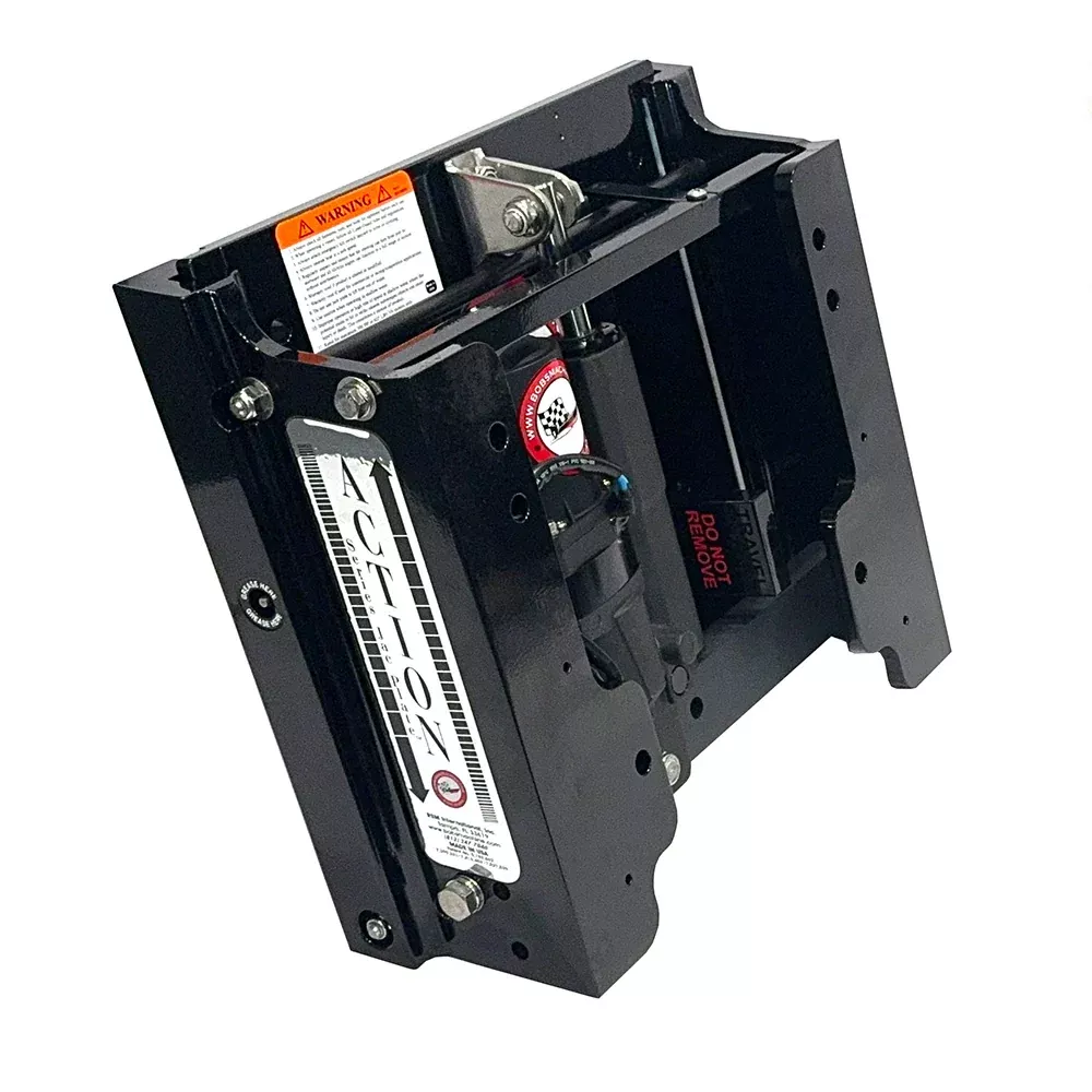 Bob's Machine 6" Setback Action Series Hydraulic Jack Plate - Gloss Black