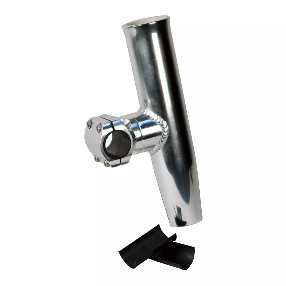 C.E. Smith Adjustable Mid Mount Rod Holder Aluminum 1.66" or 1-1/2" w/SleeveHex Key