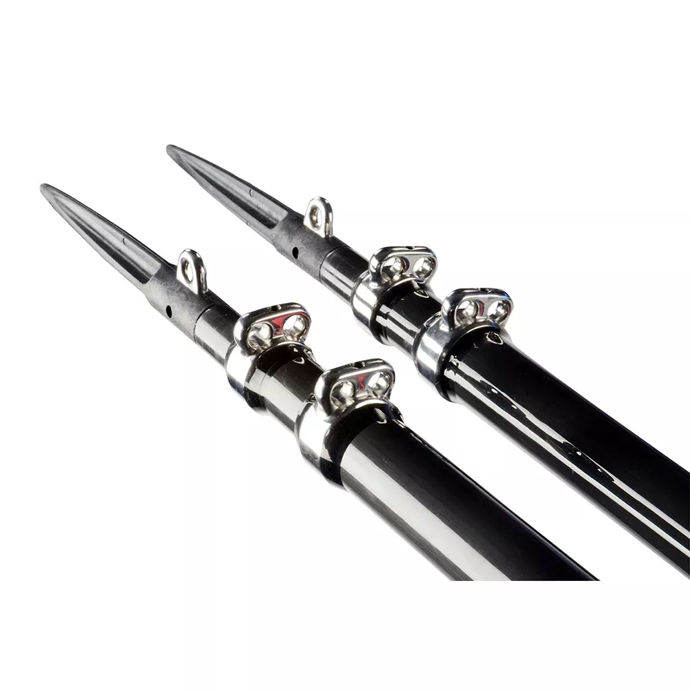 C.E. Smith Gen3 Center Rigger Pole - Black - 2-Section - 12