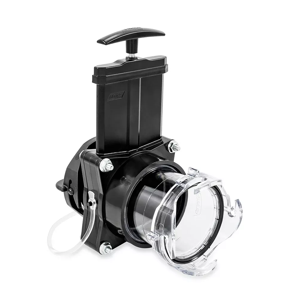 Camco 3" Gate Valve w/3.5" Clear ExtensionCap