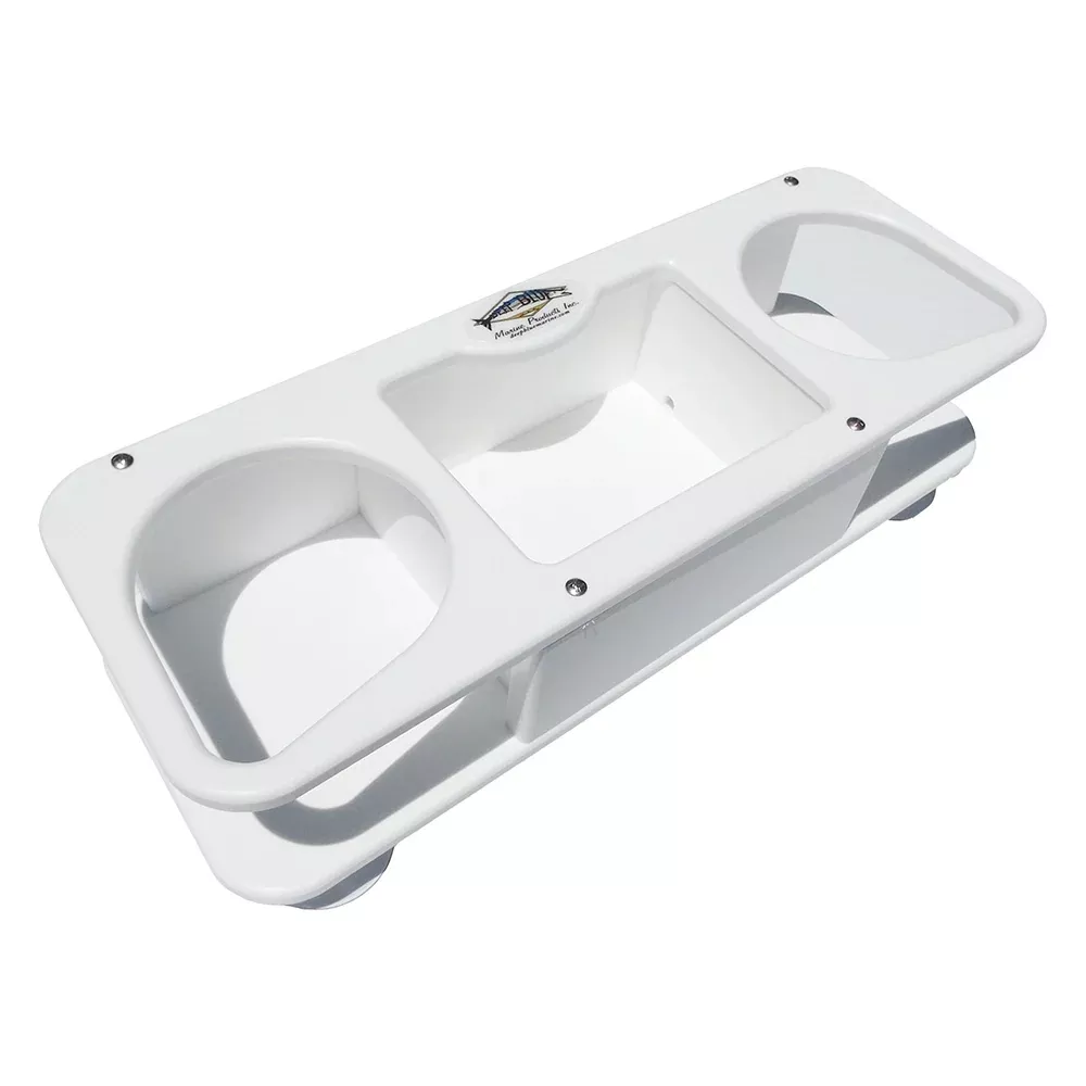 Deep Blue Marine MB-2 Double Cup Holder w/Suction Cups [MB-2]