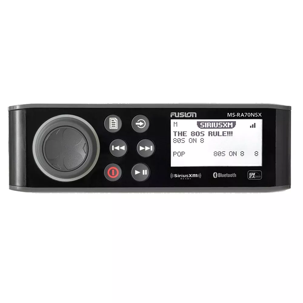 Fusion MS-RA70NSX Stereo w/AM/FM/BT/SiriusXM - 2-Zone *Remanufactured