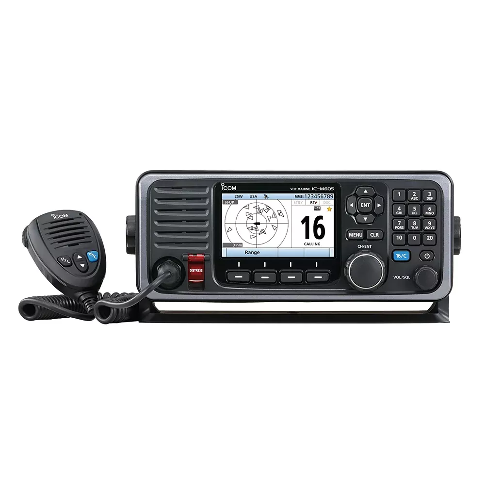 Icom IC-M605 Fixed Mount 25W VHF w/Color DisplayAIS [M605 41 USA]