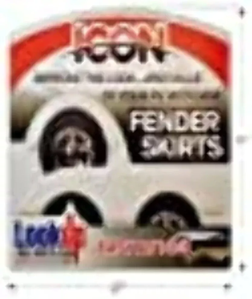 Icon Single Axle Fender Skirt White RV 12063 | MyTires4Less