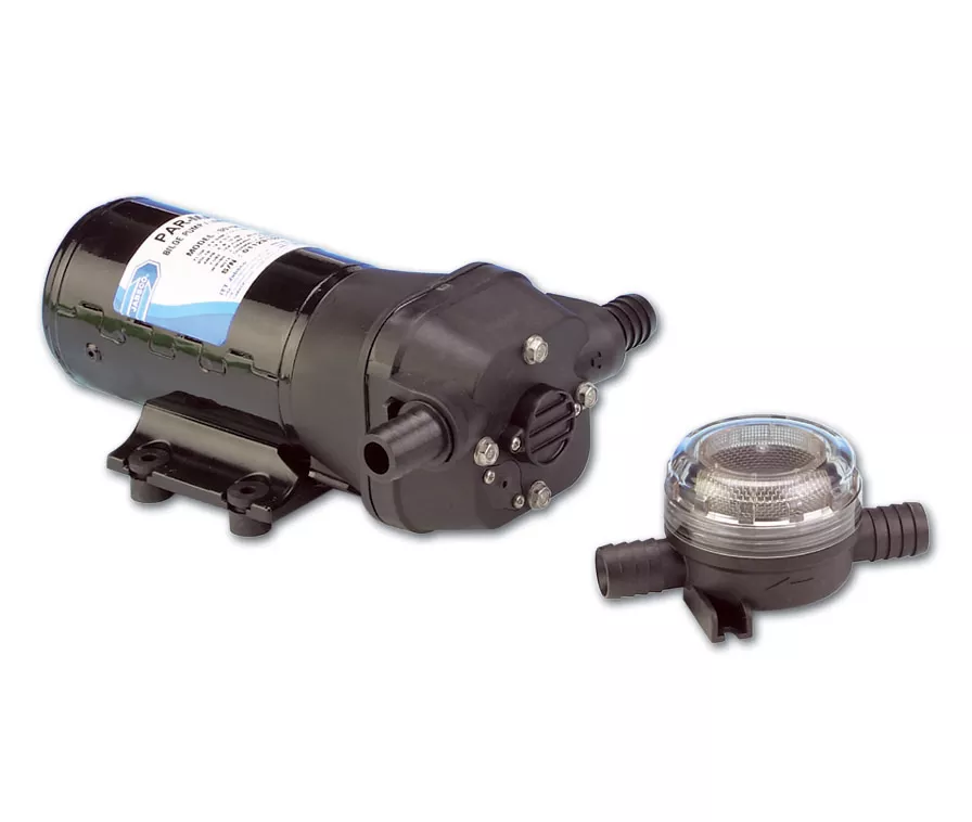Jabsco 31705 Max Drain Self-Priming Diaphragm Pump 4 16.3 l/min