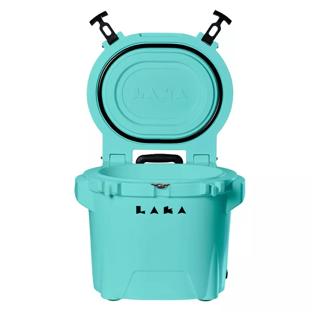 LAKA Coolers 30 Qt Cooler w/Telescoping HandleWheels - Seafoam [1082]