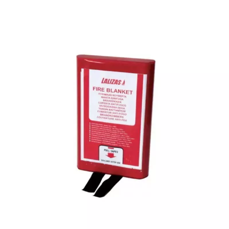 Lalizas 70448 - Fire Blanket 100x100cm In A PVC Case