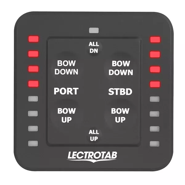 Lectrotab One-Touch LED Control - 12/24V w/Auto RetractLED Indicators [SLC-11]