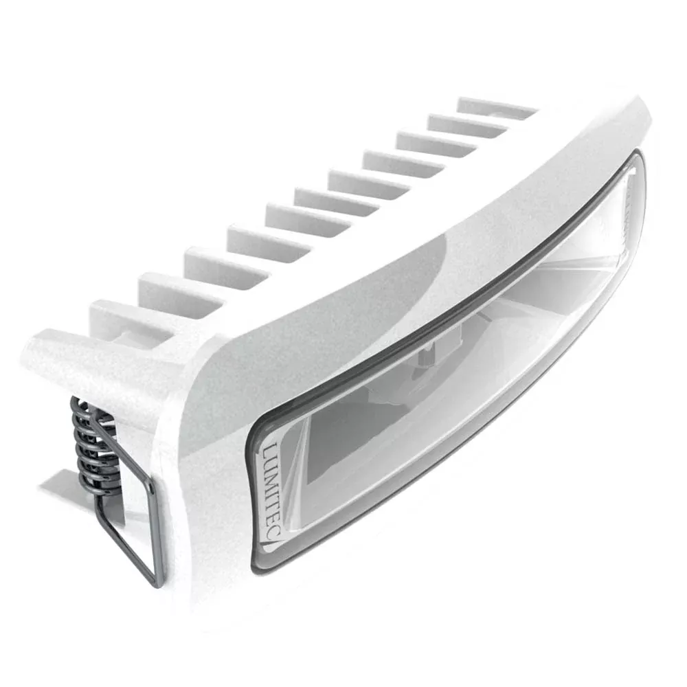 Lumitec Capri3 Spreader Light - White/Blue Dimming - White Housing