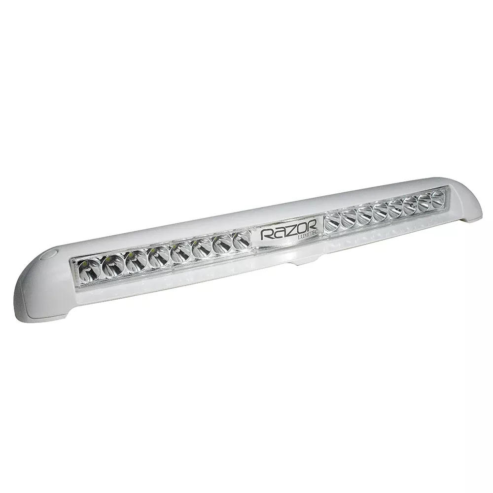Lumitec Razor Light Bar - Spot - Flush Mount - White