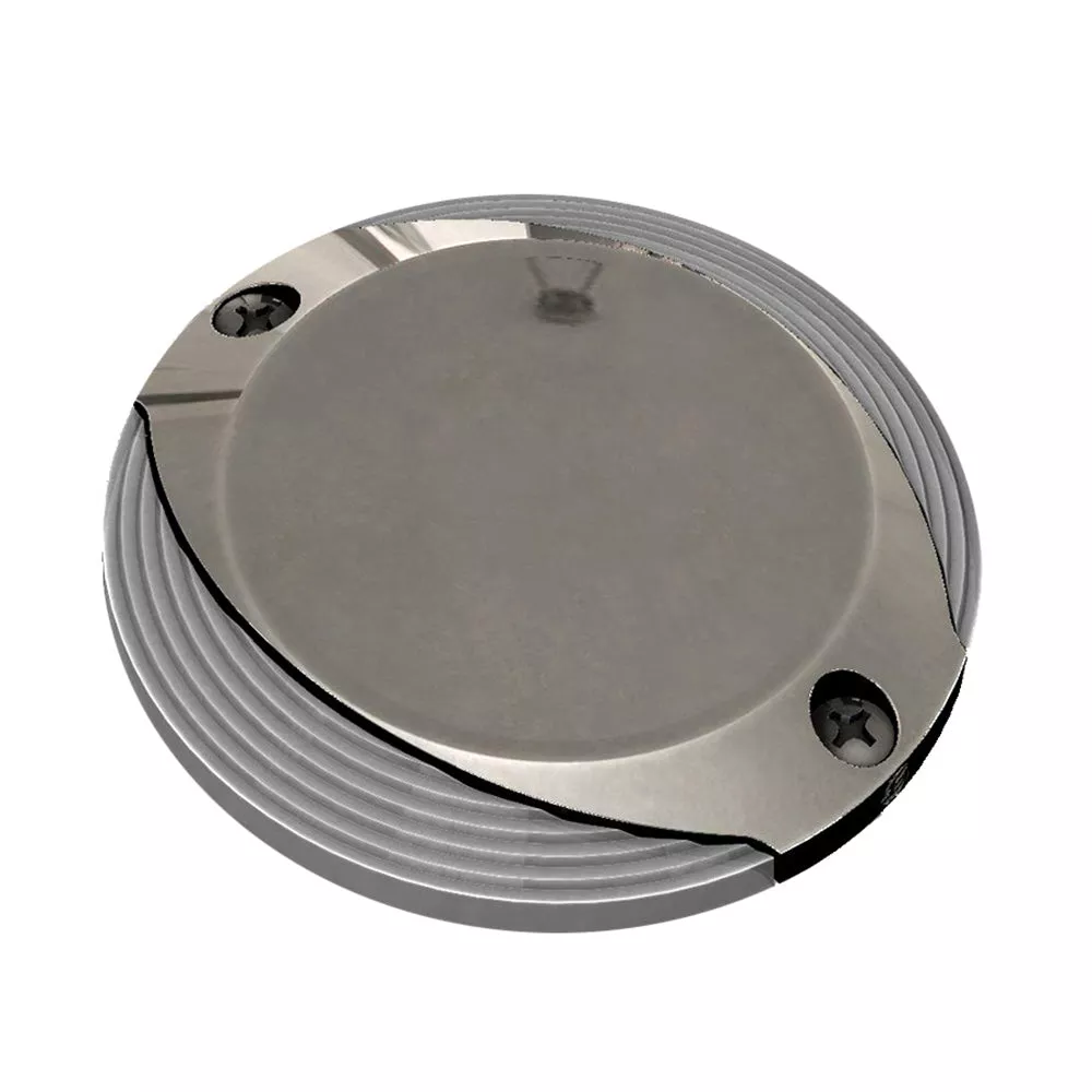 Lumitec Scallop Surface Mount Pathway Light - Spectrum RGBW/Warm White - Stainless Steel Housing [101672]