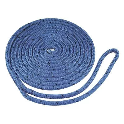 Marpac Braided MFP Dock Line - 1/2 Inch x 15 Feet - Blue