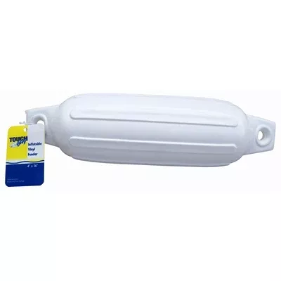 Marpac Inflatable Vinyl Fender - 6-1/2 x 23 Inches - White
