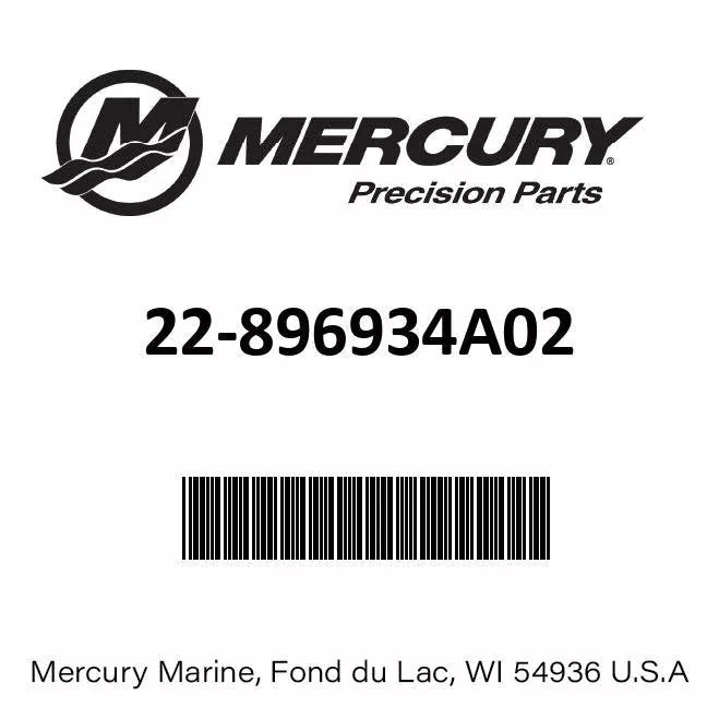 Mercury – Fitting assy dump – 22-896934A02