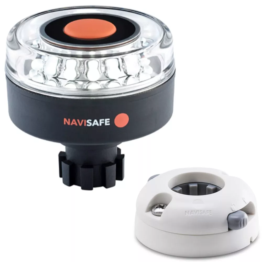 Navisafe Navilight 360 2NM w/Navibolt BaseHorizontal Mount - White [042KIT5]