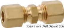 Osculati 50.013.44 - M5 Straight Gas Fitting, 8 mm
