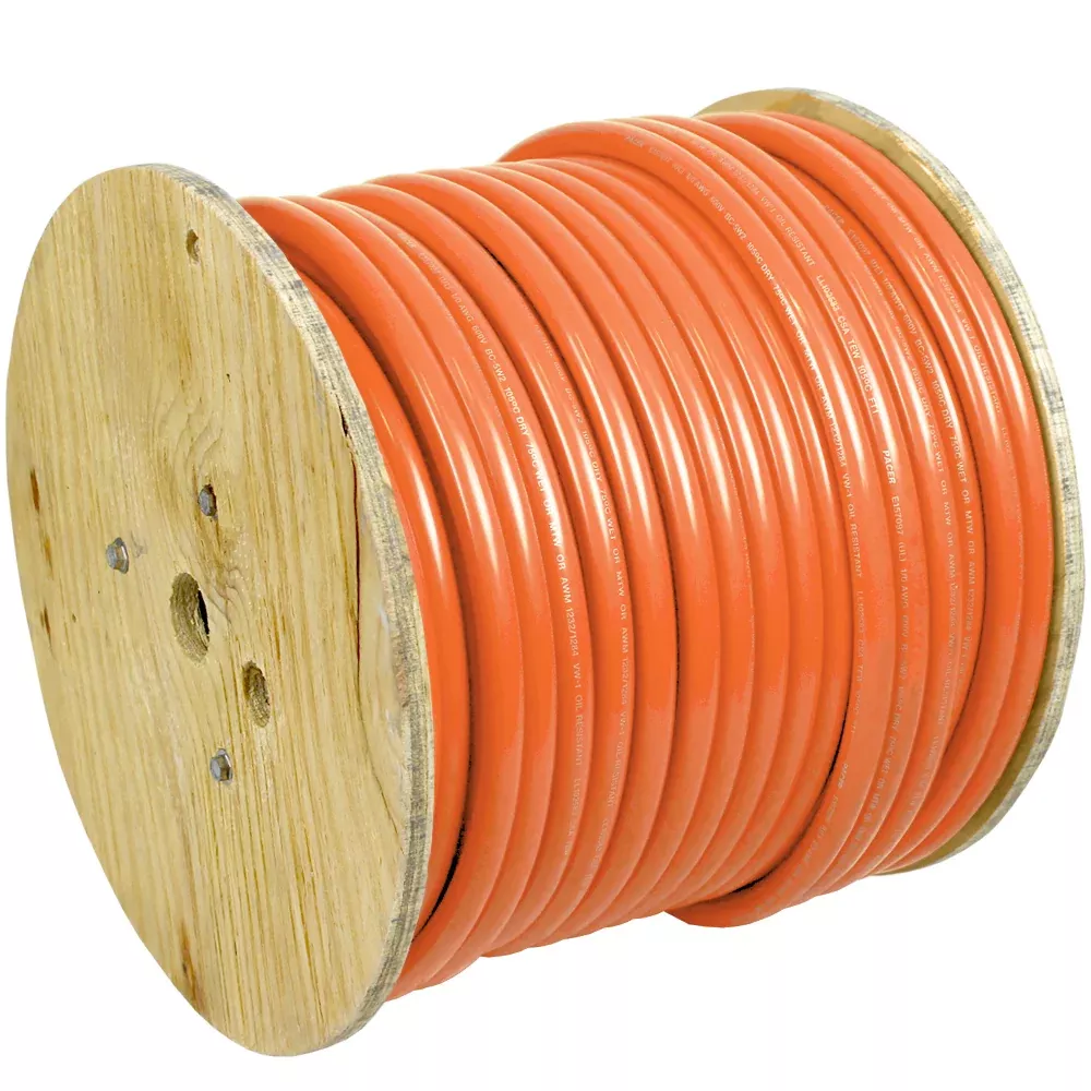 Pacer Orange 6 AWG Battery Cable - 250