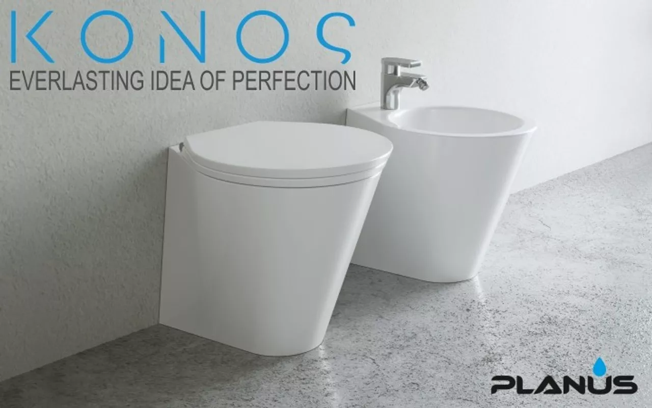 PLANUS Konos Marine Bidet, 410 mm Height