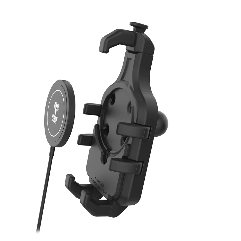 Ram Mount RAM Quick-Grip Pro w/BallQi2 15W Wireless Charger
