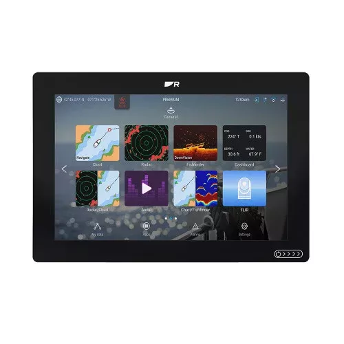 Raymarine Axiom 2 RV 12″ Chartplotter/Fishfinder w/RealVision 3D Sonar Lighthouse North America Chart – No Transducer [E70725-00-102]