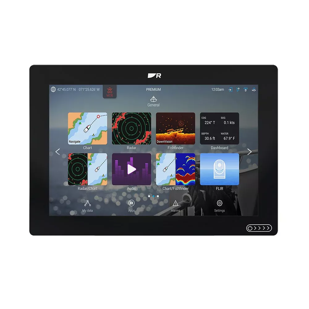 Raymarine Axiom 2 RV 12" Chartplotter/Fishfinder w/RealVision 3D SonarLighthouse North America Chart - No Transducer