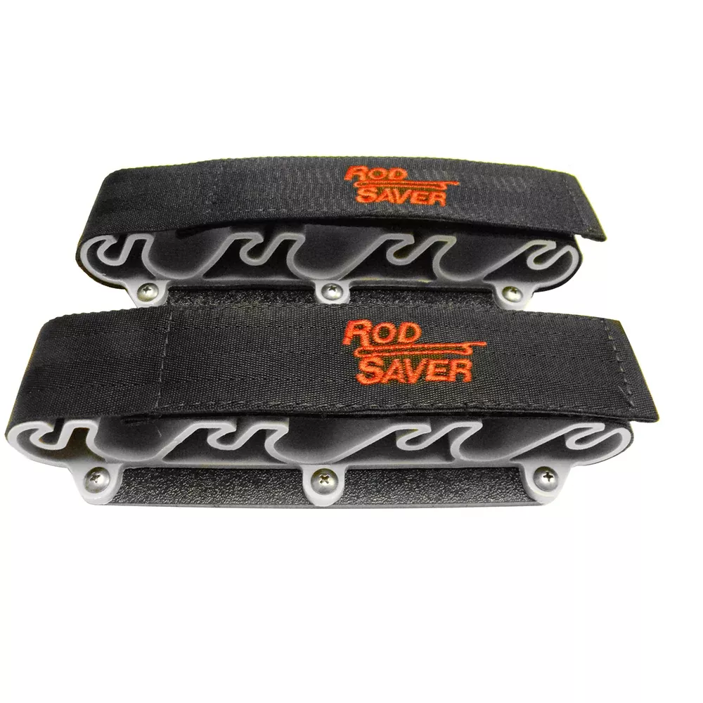 Rod Saver Portable Side Mount w/Dual Lock 6 Rod Holder