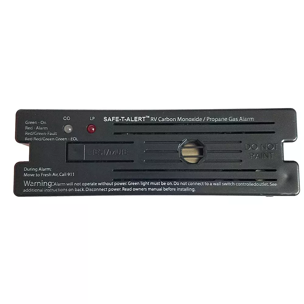 Safe-T-Alert Combo Carbon Monoxide Propane Alarm Surface Mount - Black [35-741-BL]