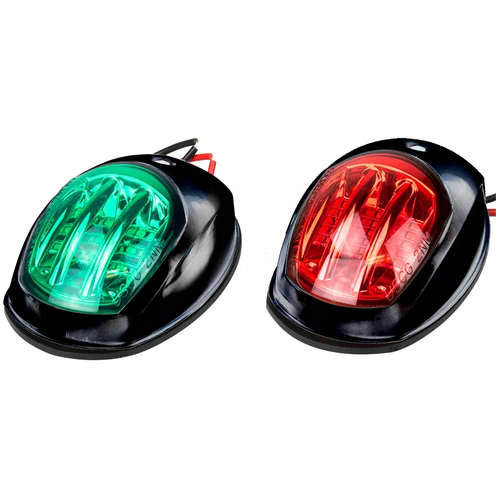 Sea-Dog Black LED Navigation Lights - PortStarboard