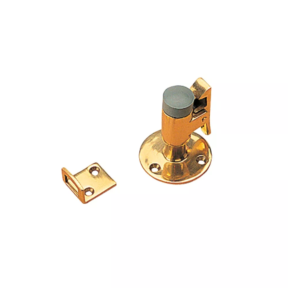 Sea-Dog Door StopCatch - Brass - 2"