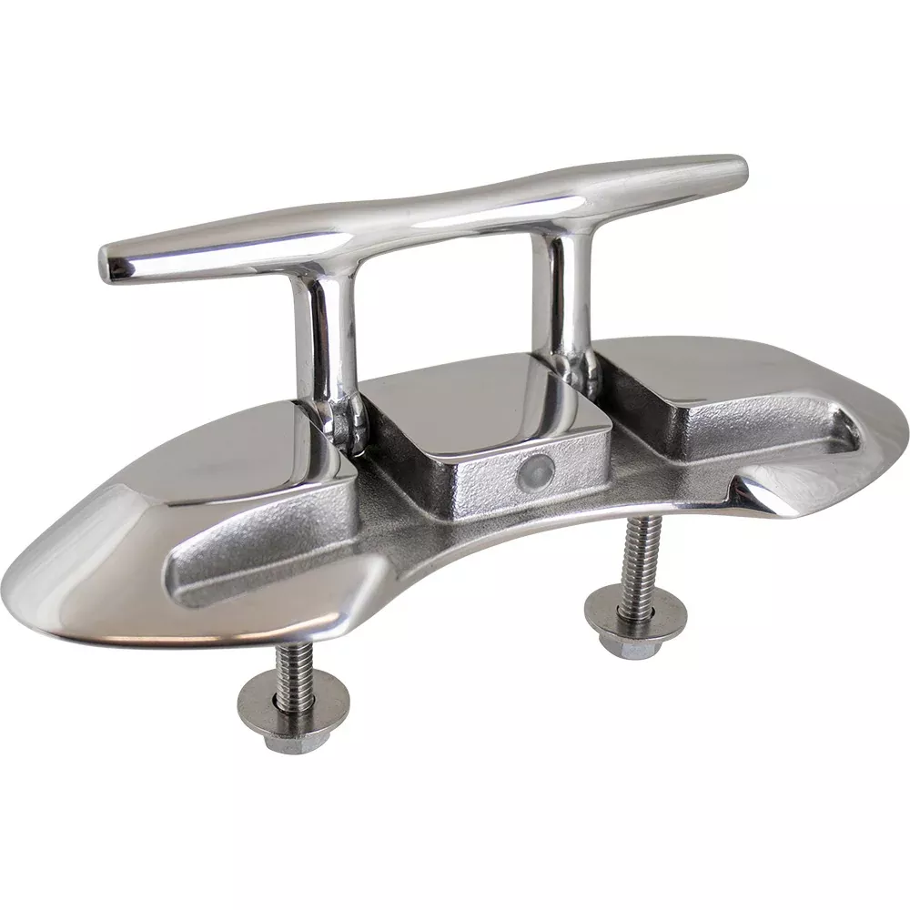 Sea-Dog Folding Stud Mount Cleat - 4-1/2" - Investment Cast 316 Stainless Steel
