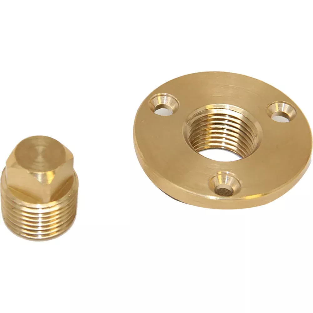 Sea-Dog Garboard DrainPlug - Machined Bronze