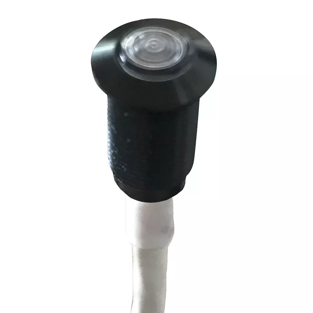 Shadow-Caster Round Accent Light RGB Black Anodized Aluminum Housing
