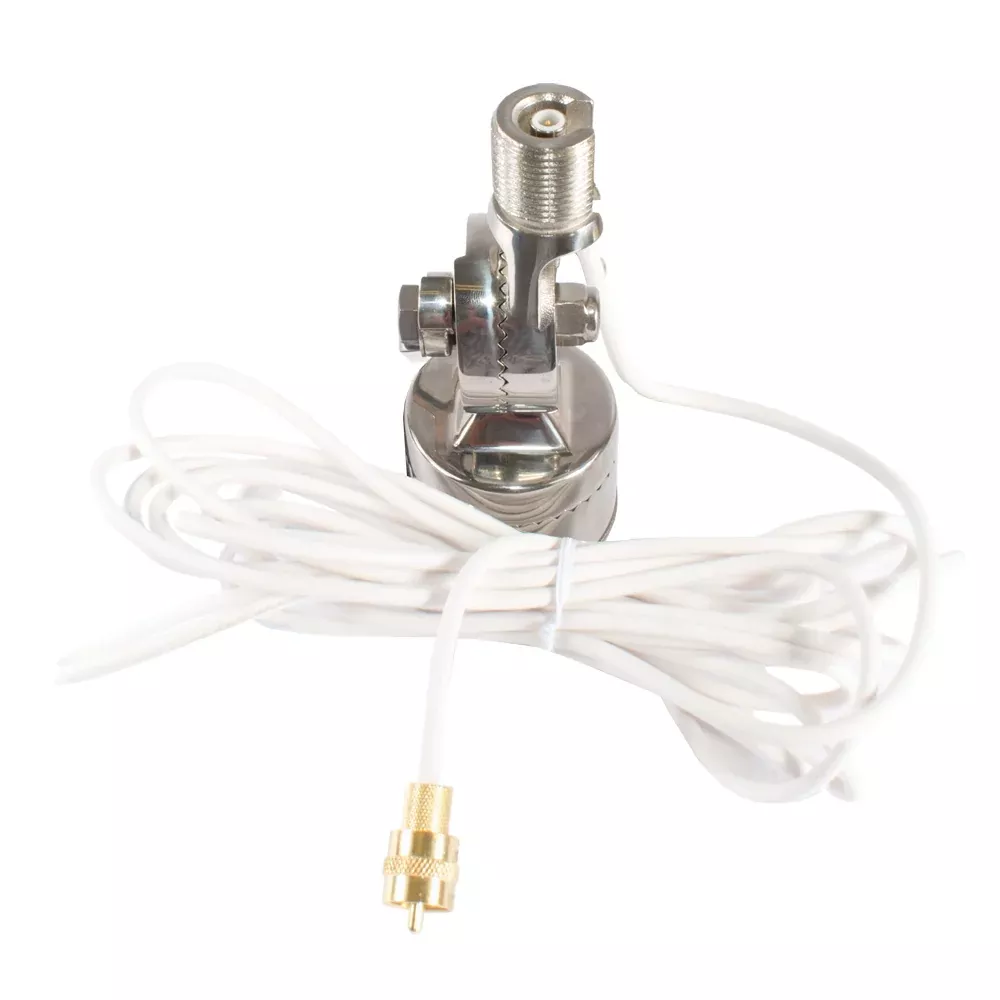 Shakespeare Quick Connect SS Rail Mount w/Cable f/Quick Connect Antenna [QCM-SR]