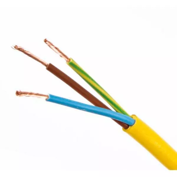 (Shore) Power Cable - Yellow 3 x 4.00mm² 100m