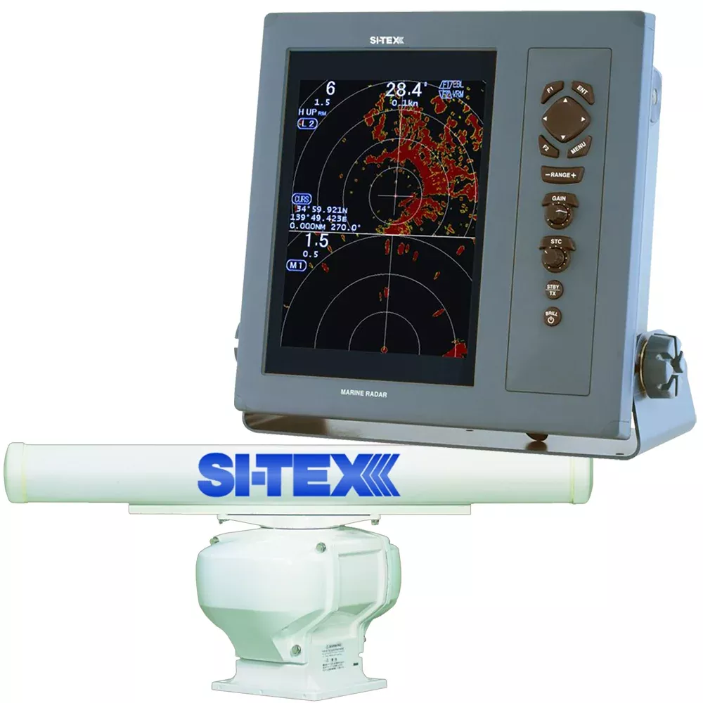 SI-TEX Professional Dual Range Radar w/4kW 4.5' Open Array - 10.4" Color TFT LCD Display