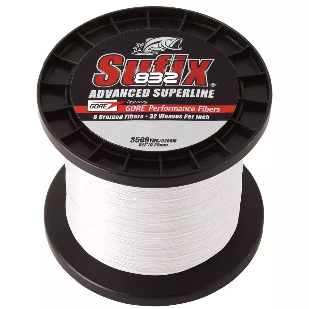 Sufix 832 Advanced Superline Braid - 10lb - Ghost - 3500 yds [660-410GH]