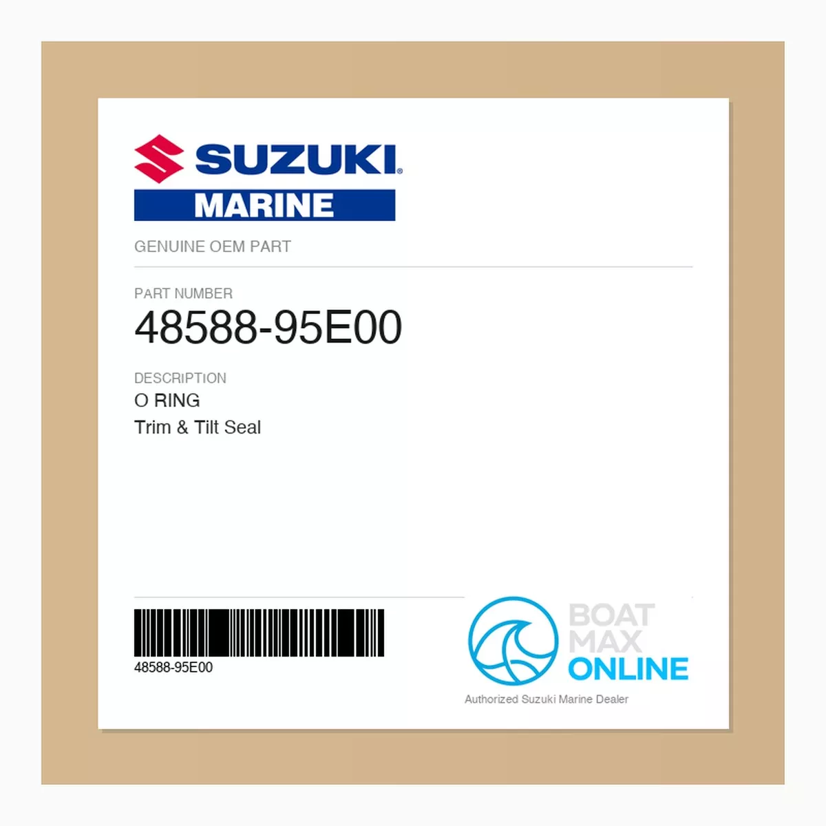 Suzuki OEM PTT O-Ring 48588-95E00 | Trim & Tilt Seal
