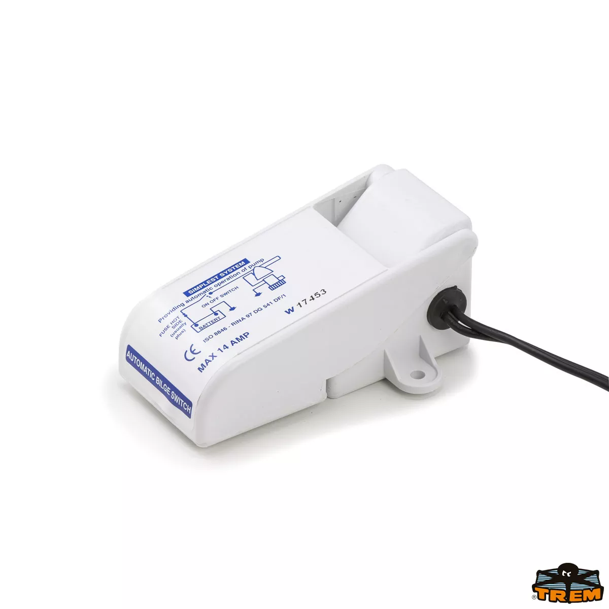 Trem P0215106 - Floating Switch For Electric Pumps 12V For Pump Max 15A