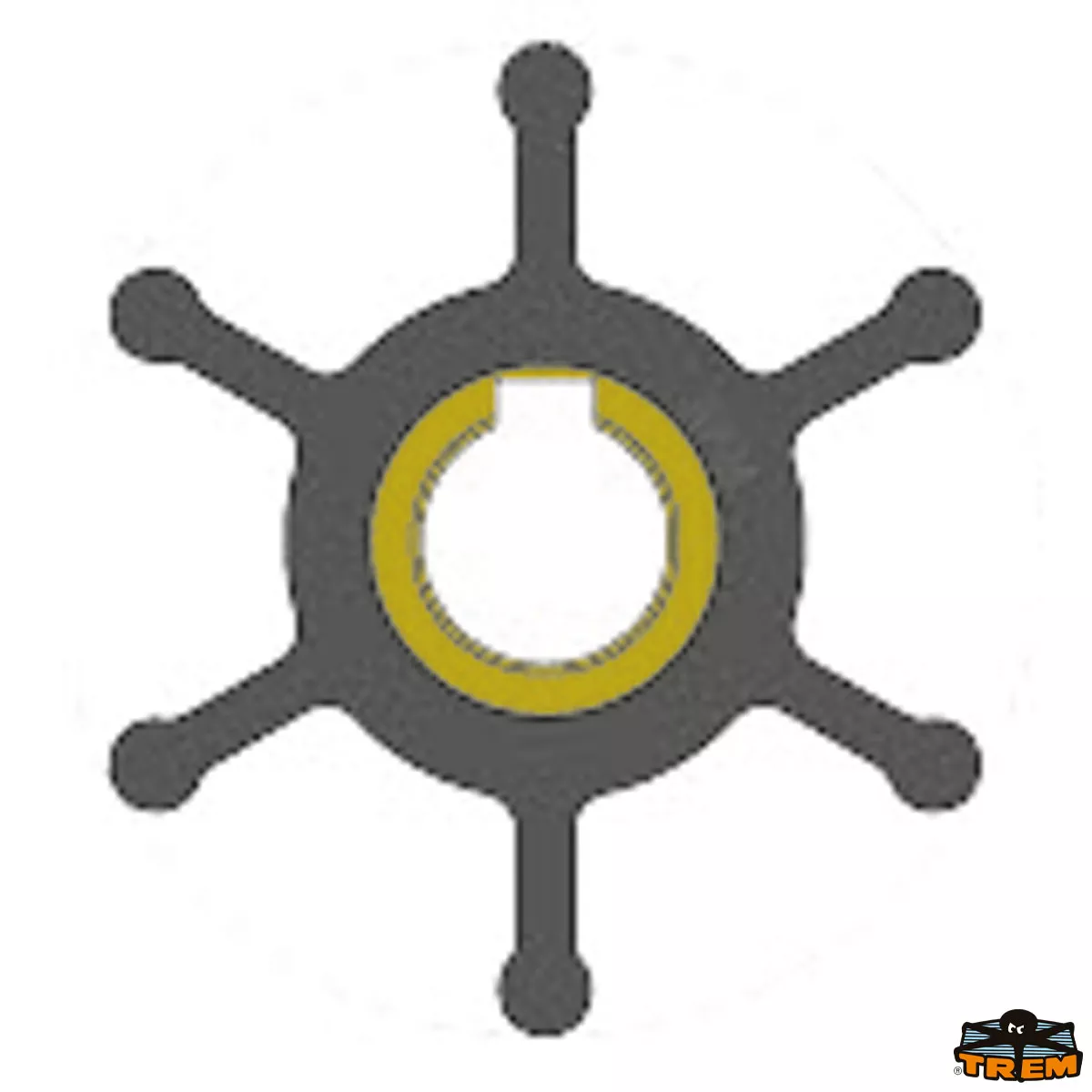 Trem P0350007 - Impeller Diameter 51 mm