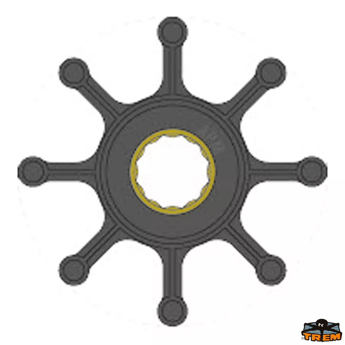 Trem P0365076 - Impeller Diameter 65 mm