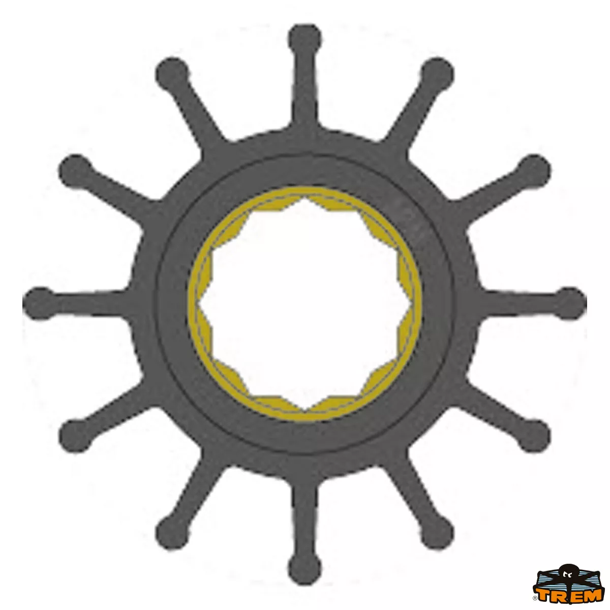 Trem P0365080 - Impeller Diameter 65,8 mm