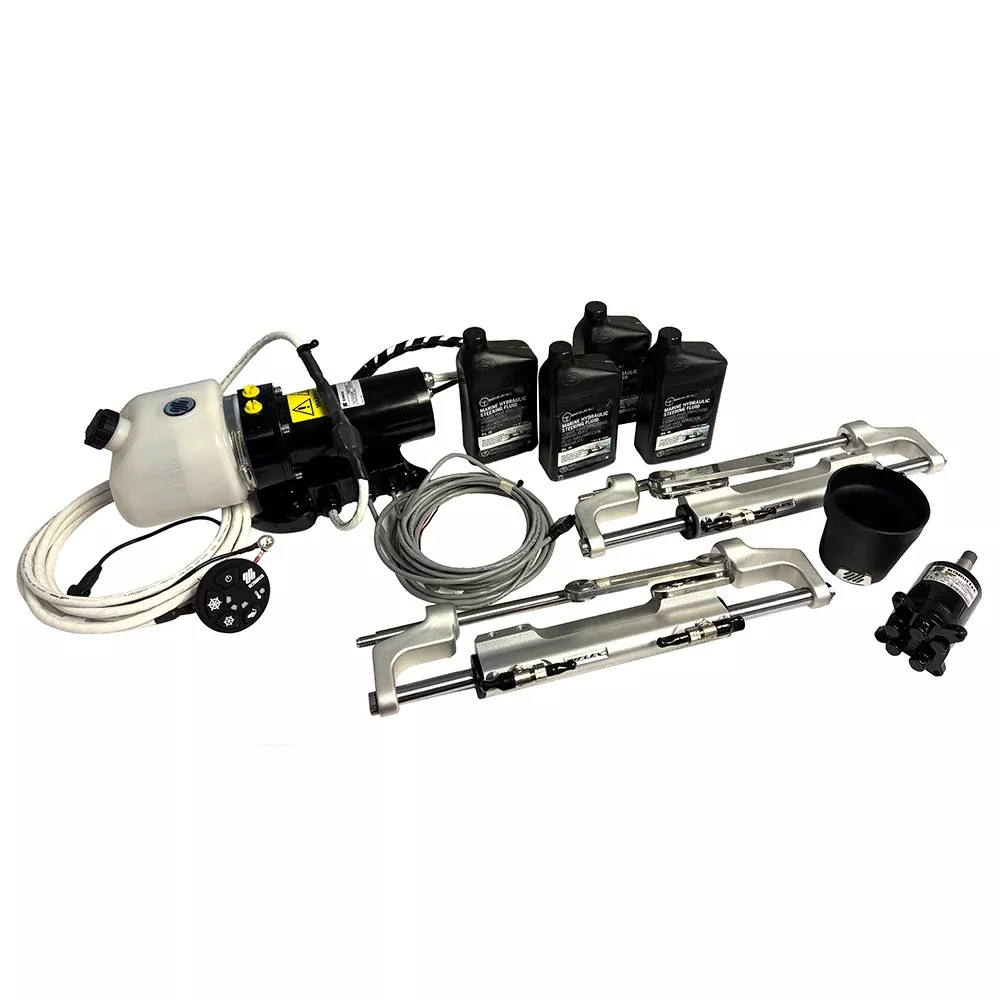 Uflex MasterDrive Steering System - Single Station/Twin Cylinder Kit - UC128TS - SVS 1UC128TS - SVS 1P Cylinders [MD40-D1F]